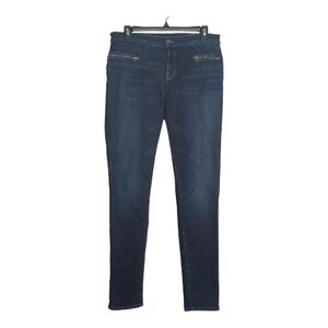 J Brand 29 Waist Emma Reserved Skinny Jeans Mid Rise Edgy Modern Neutral Casual